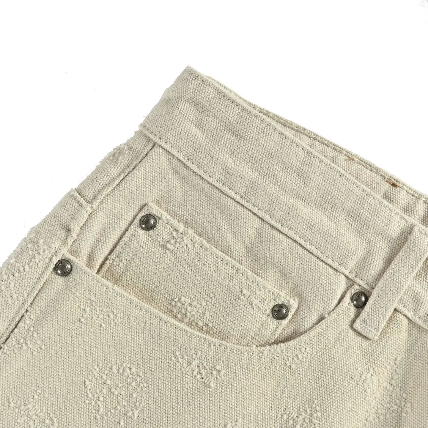 Louis Vuitton/Louis Vuitton MONOGRAM presbyopic needle-punched jeans